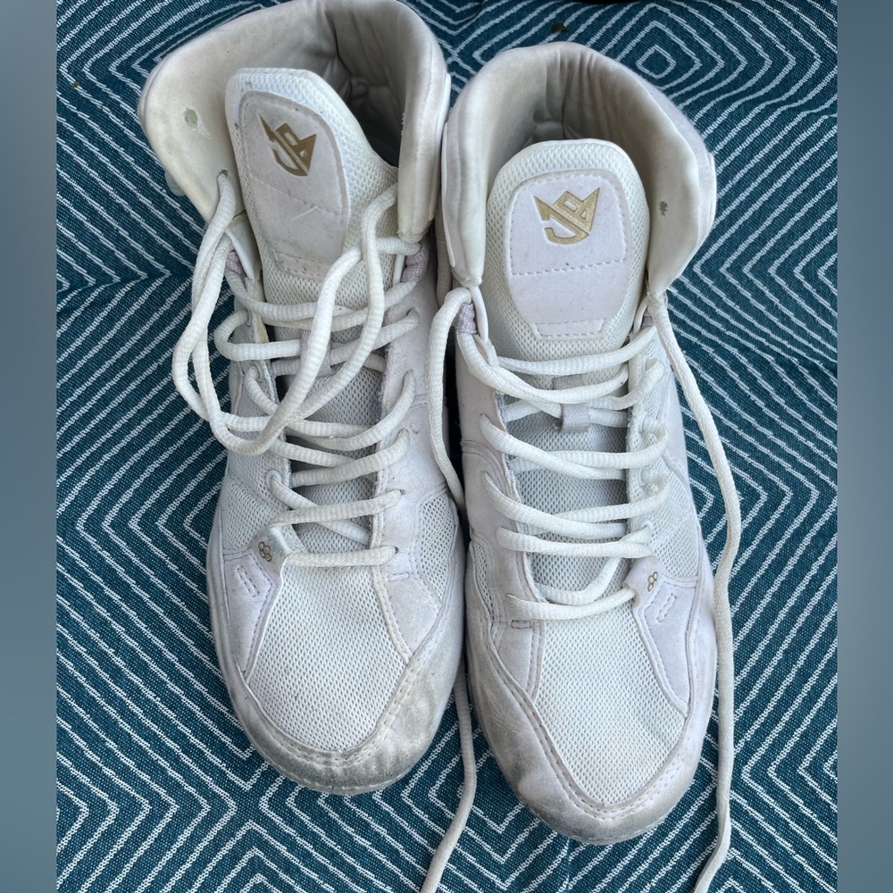 Rudis White Wrestling Shoes - W9/M7.5